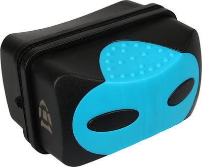 Aqua d'ella - algenmagneet zwart blauw small - 4,5 x 7,5 x 6,5 cm
