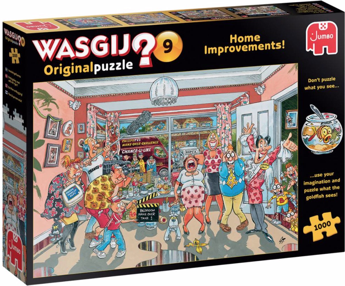 Jumbo wasgij original 9 - home improvements - legpuzzel 1000 stukjes