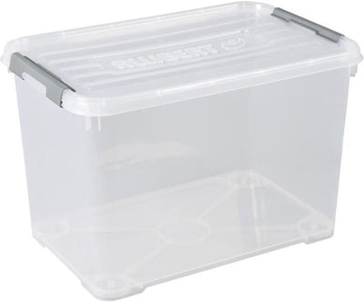 Curver opbergbox met wielen 65l - handige kunststof opberger multicolor.