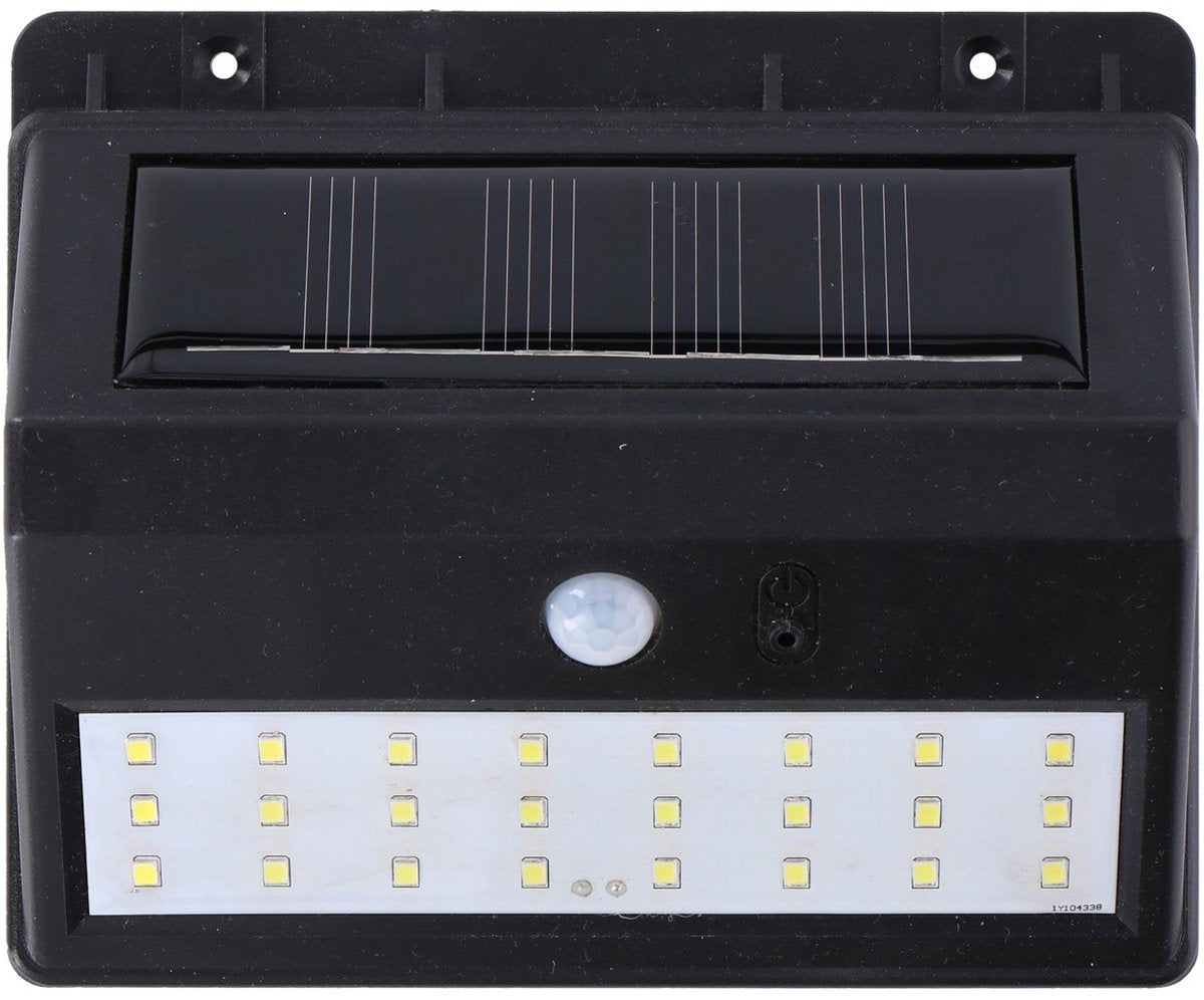Grundig solar wandlamp - 14 x 11,6 x 5 cm - met schemersensor