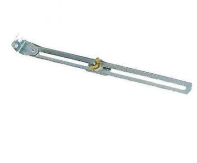 Starx raamschaar met vleugelmoer - verzinkt - 300 mm