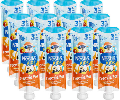 Nestlé kids freezie pop mango appel - 3+ jaar - 12 x 70g