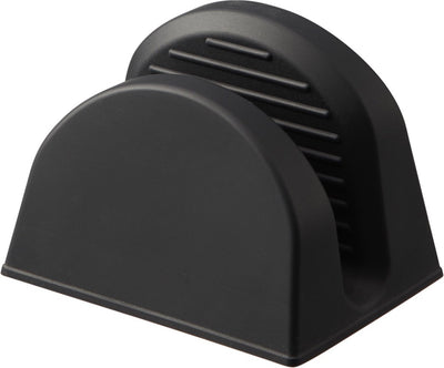 Yamazaki siliconen ovenwanten - magnetisch - tower - zwart (set van 2)
