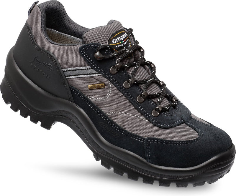 Grisport torino low wandelschoenen unisex - grey black - maat 40