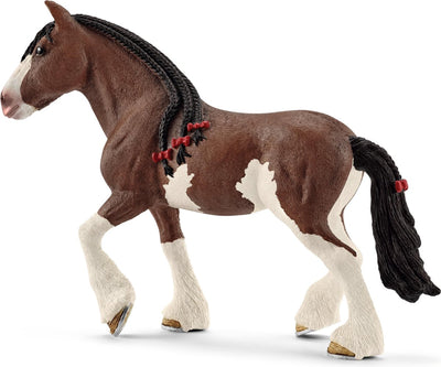 Schleich farm world - clydesdale merrie - speelfiguur - kinderspeelgoed voor jongens en meisjes - 3 tot 8 jaar - 13809