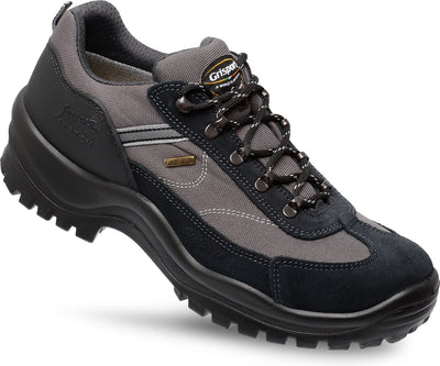Grisport torino low wandelschoenen unisex - grey black - maat 39