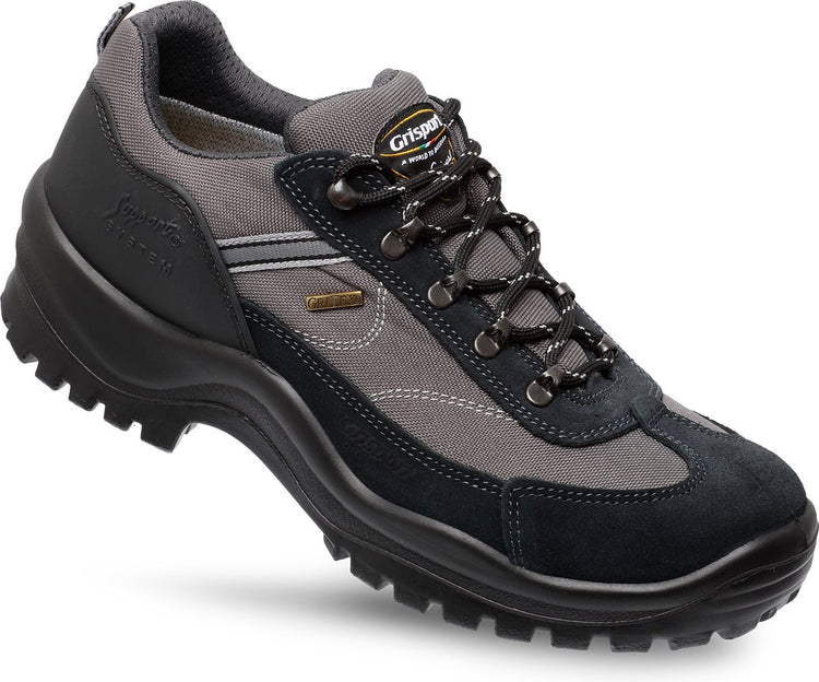 Grisport torino low wandelschoenen unisex - grey black - maat 39