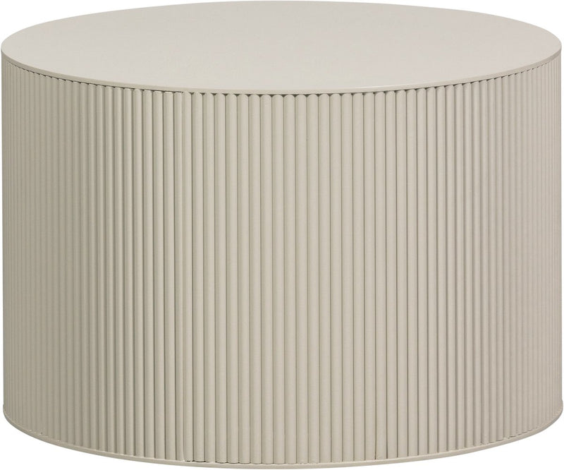 Woood sanne bijzettafel - mdf - antique beige - 40x60x60