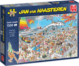 Jan van haasteren legpuzzel - op het strand 1500st. - afbeelding 1