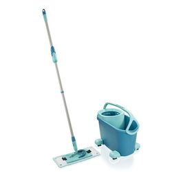 Dweilemmer leifheit clean twist 6 liter turkoois