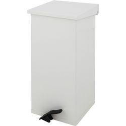 Dutchdesign pedaalemmer 31004522 gepoedercoat aluminium wit