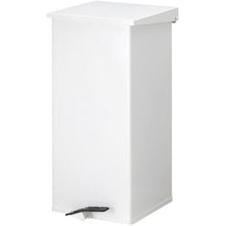 Dutchdesign pedaalemmer 31004577 gepoedercoat aluminium wit