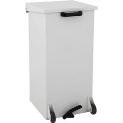 Dutchdesign pedaalemmer 31004614 gepoedercoat aluminium wit