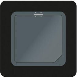 Brickbin prullenbak 31196302 gerecycled hdpe zwart