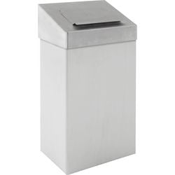 Dutchdesign prullenbak 31650002 rvs (roestvrij staal) zilver