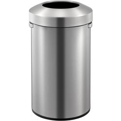 Eko prullenbak 31718306 rvs (roestvrij staal) zilver