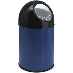 V-part prullenbak 31023431 staal blauw