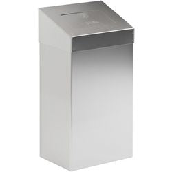 Dutchdesign prullenbak 31021819 rvs (roestvrij staal) zilver