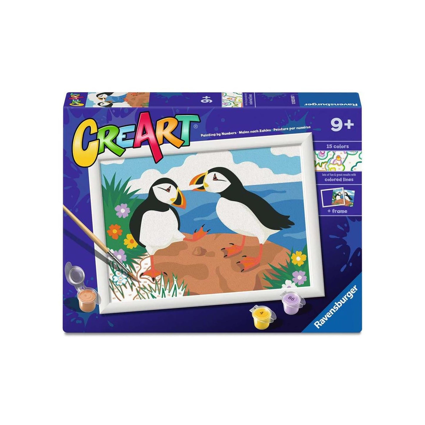 Ravensburger creart serie d papegaaien duiker