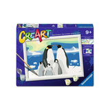 Ravensburger creart serie d pinguin familie - afbeelding 1