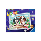 Ravensburger creart serie d honden in een mandje - afbeelding 2