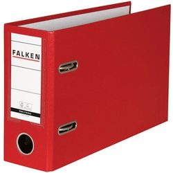 Ordner falken a5 80 mm karton, pp (polypropeen) rood 11285749000f