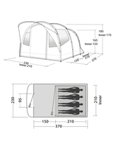 Easy Camp Edendale 400 tent - afbeelding 2