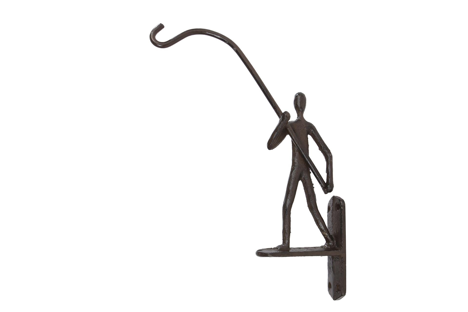 Wandhaak lantern lighter gietijzer