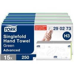 Handdoekjes tork 290273 groen recycling papier