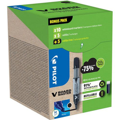 Whiteboard-marker pilot greenpack zwart 2,3 mm