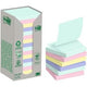 Sticky z-notes post-it pak van 16 kleurenassortiment 100 vellen per blok