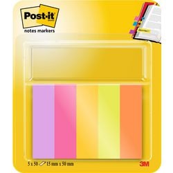 Indexen post-it energetic kleurenassortiment 50 vellen