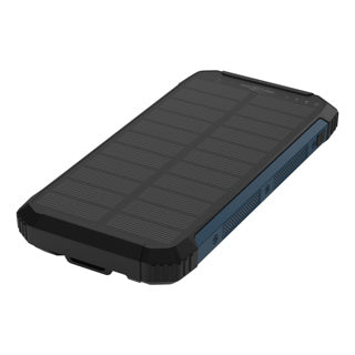 Ansmann outdoor powerbank met zonnepaneel , led-lamp, 2x usb-a poort