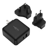 Usb reis oplader 30w met verwisselbare stekkers - afbeelding 1