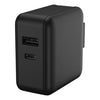 Usb reis oplader 30w met verwisselbare stekkers