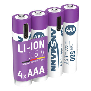 Abi usb oplaadbare batterijen aaa met oplaadkabel