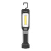 Werkplaatslamp met klein extra lampje en robuuste kunststof behuizing | 2 stuks