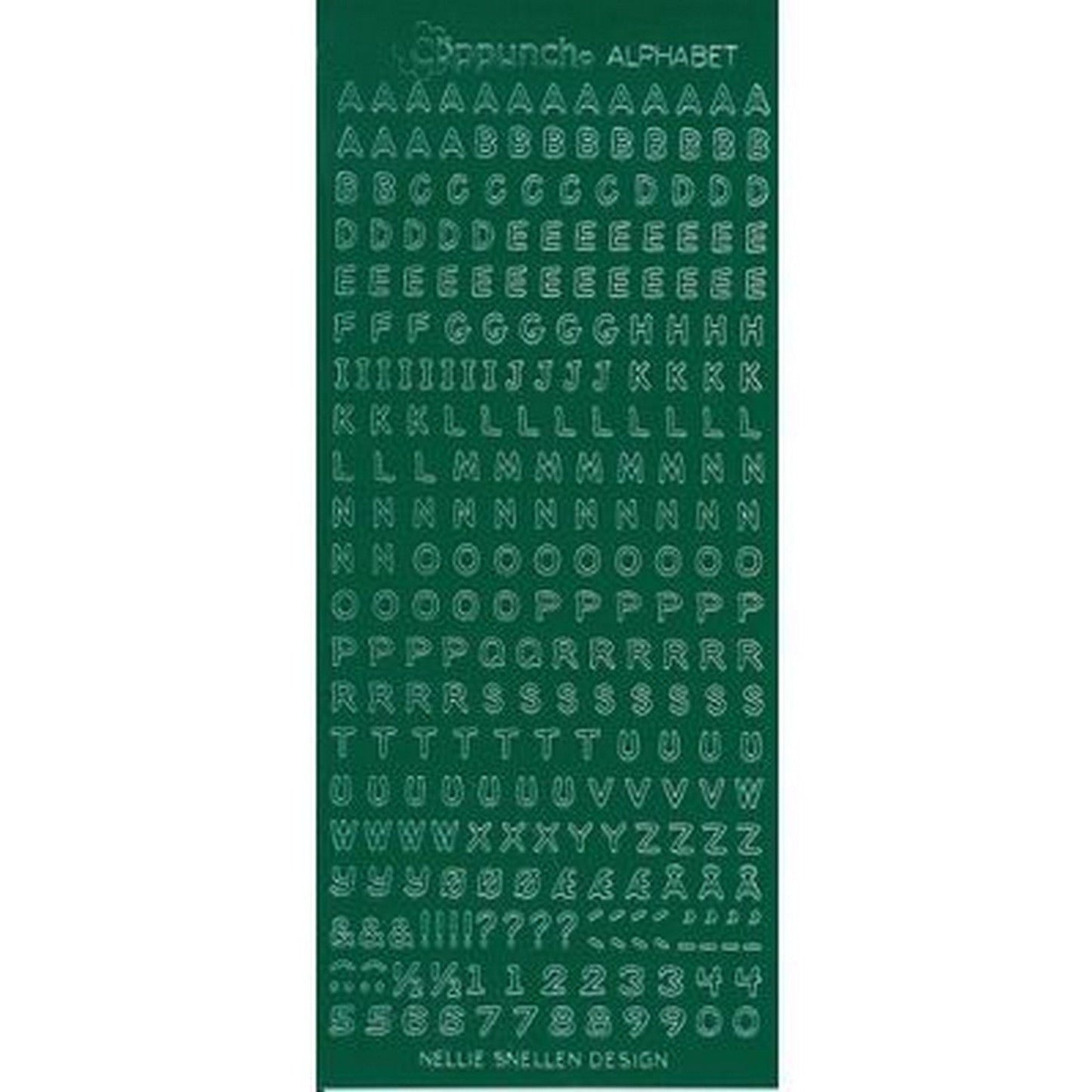 Nellie's choice • stickers alphabet candy 10pieces