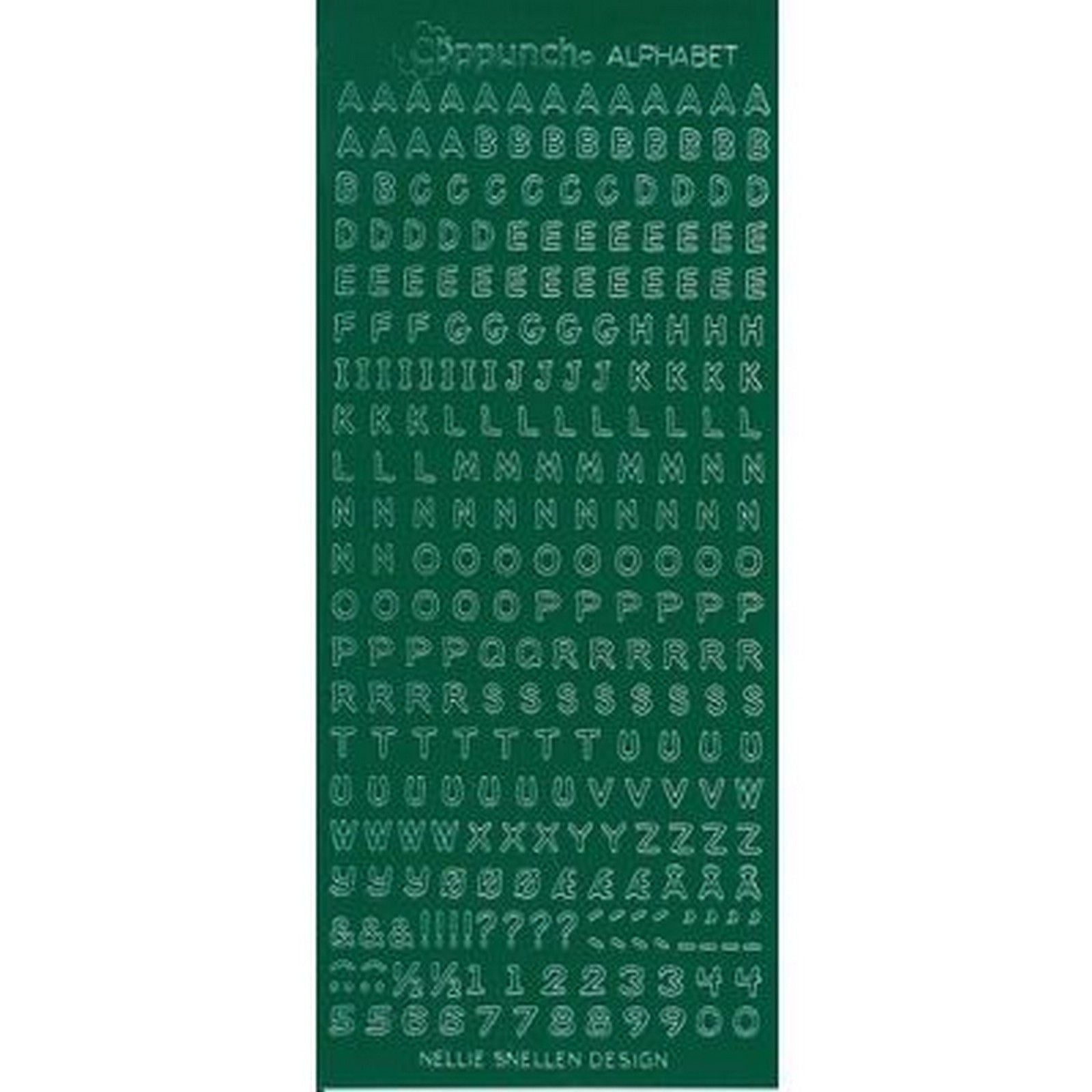 Nellie's choice • stickers alphabet candy 10pieces