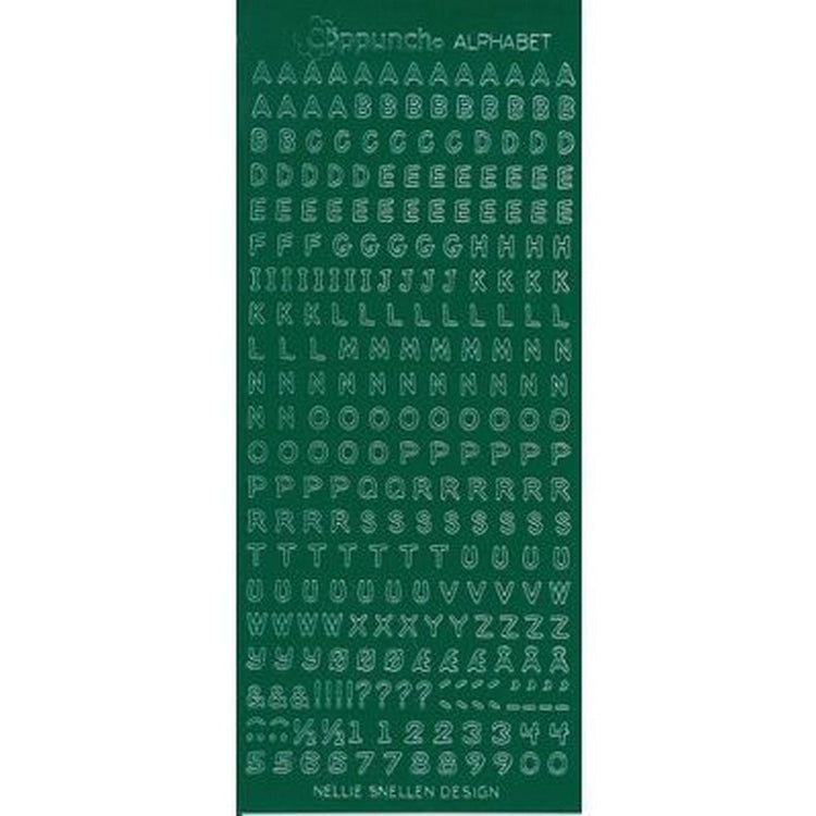 Nellie's choice • stickers alphabet candy 10pieces