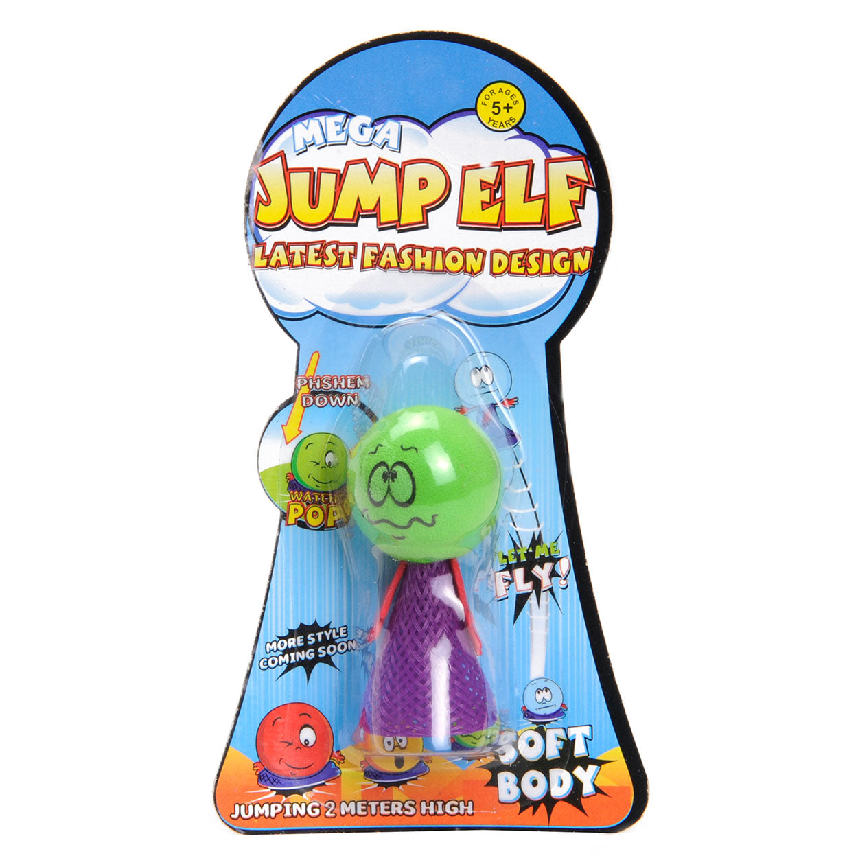 Duckiez gekleurd plopmannetje