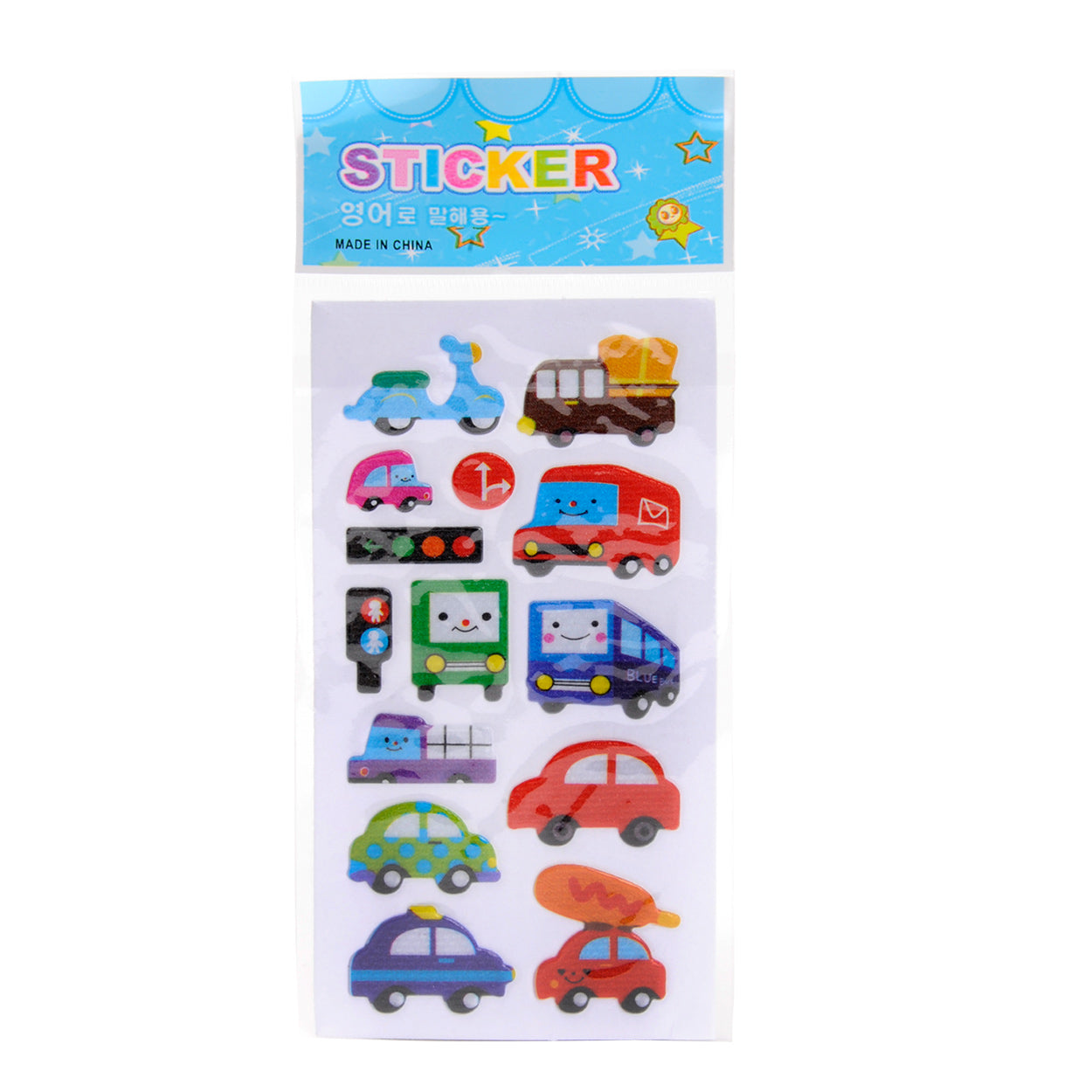 Duckiez stickers - voertuigen