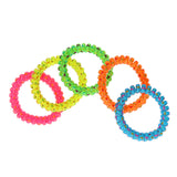 Duckiez armband neon met sterretjes - afbeelding 1