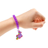 Eenhoorn snoerarmband met bedeltje - afbeelding 3
