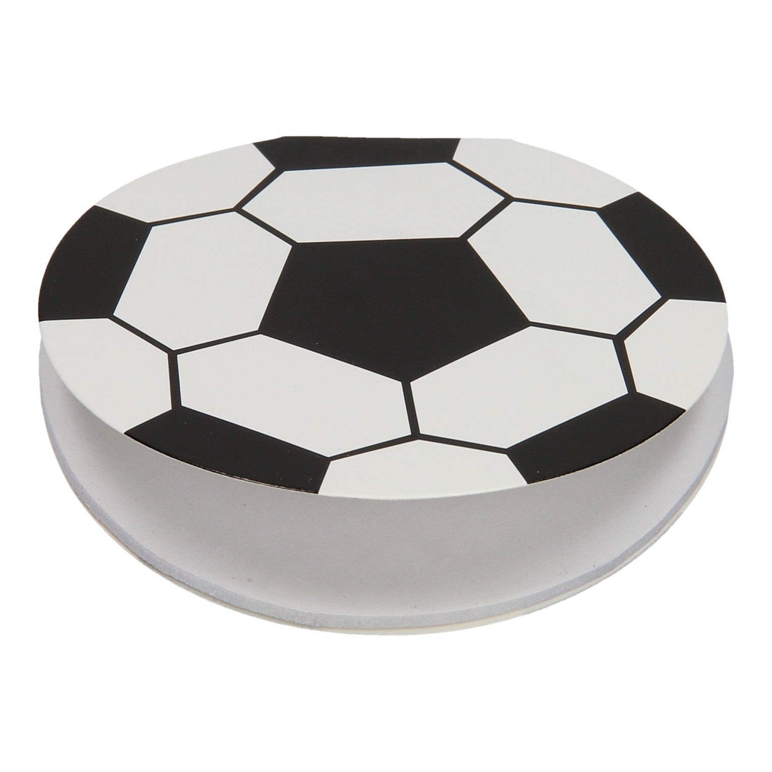 Duckiez notitieboekje rond voetbal, ø 8cm