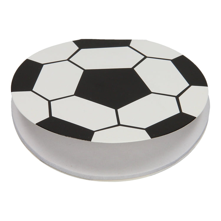 Duckiez notitieboekje rond voetbal, ø 8cm