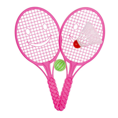 Duckiez tennisset met bal en shuttle