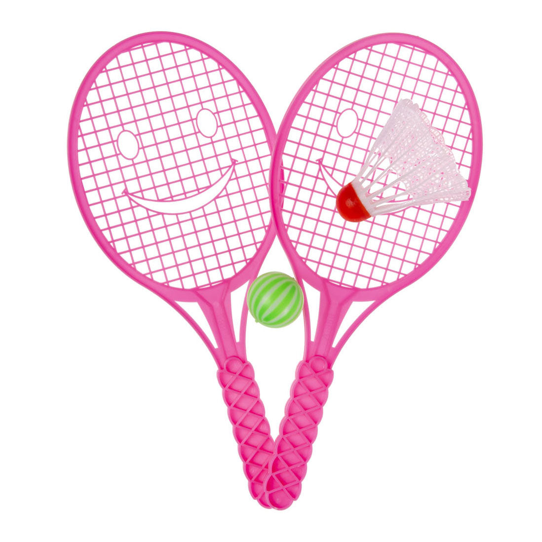 Duckiez tennisset met bal en shuttle