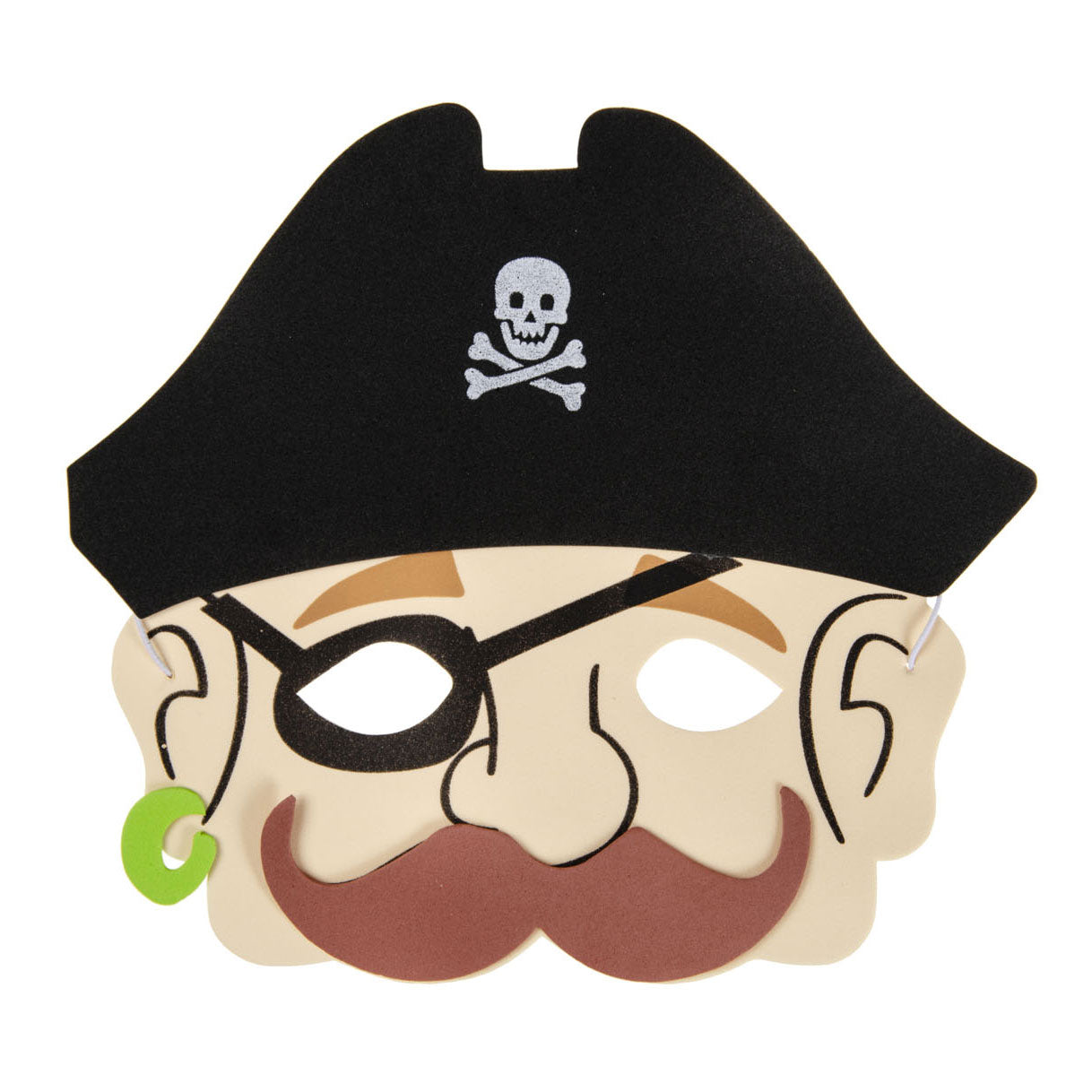 Duckiez foammasker piraat