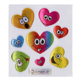 Duckiez stickers lachgezicht glinsterend - afbeelding 1